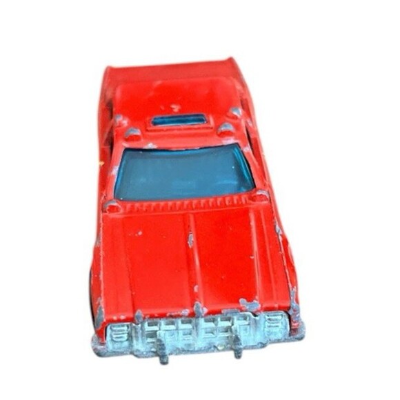 Vintage Hot Wheels Fire Department Chief 1977 Red Blackwall Hong Kong - Picture 2 of 5